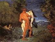 Paul Cezanne L'Enlevement Sweden oil painting artist